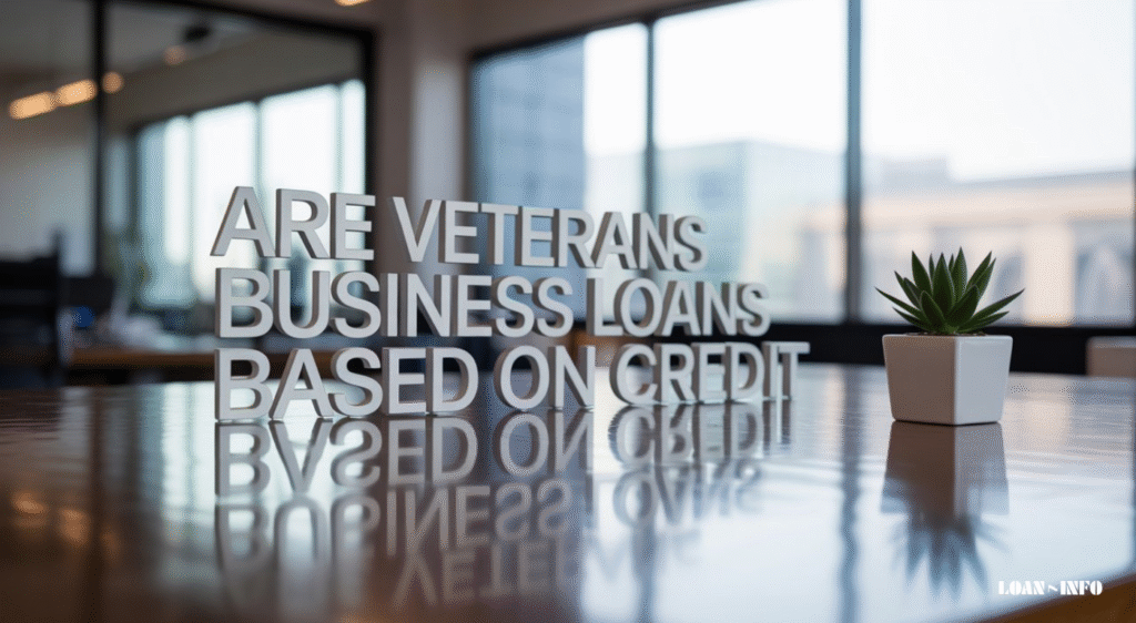 Do Veterans Get Special Loan Benefits Despite Low Credit?