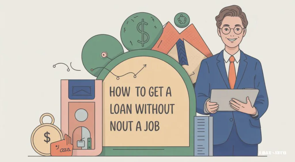 What Does It Mean to Get a Loan Without a Job?